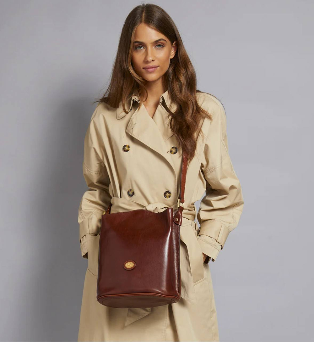 Nike Gun Cognac (1,2-1,4 мм), цв. Коричневый, натуральная кожа