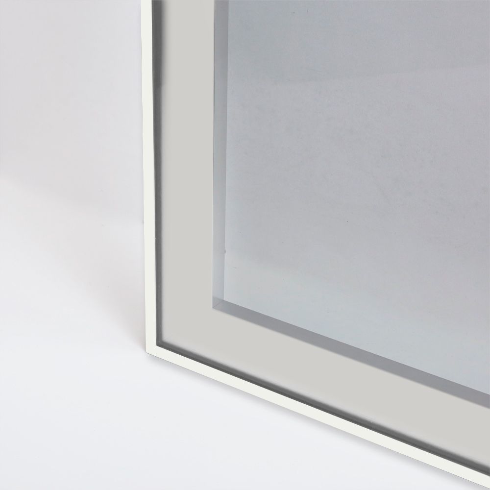 Профиль рамочный FP.33 широкий 45 мм L=3000, RAL 9016 (белый матовый)