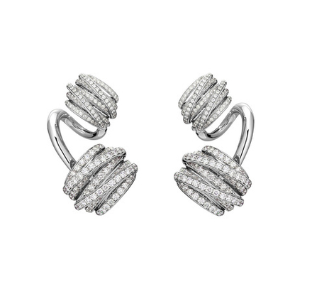 Серьги завитки