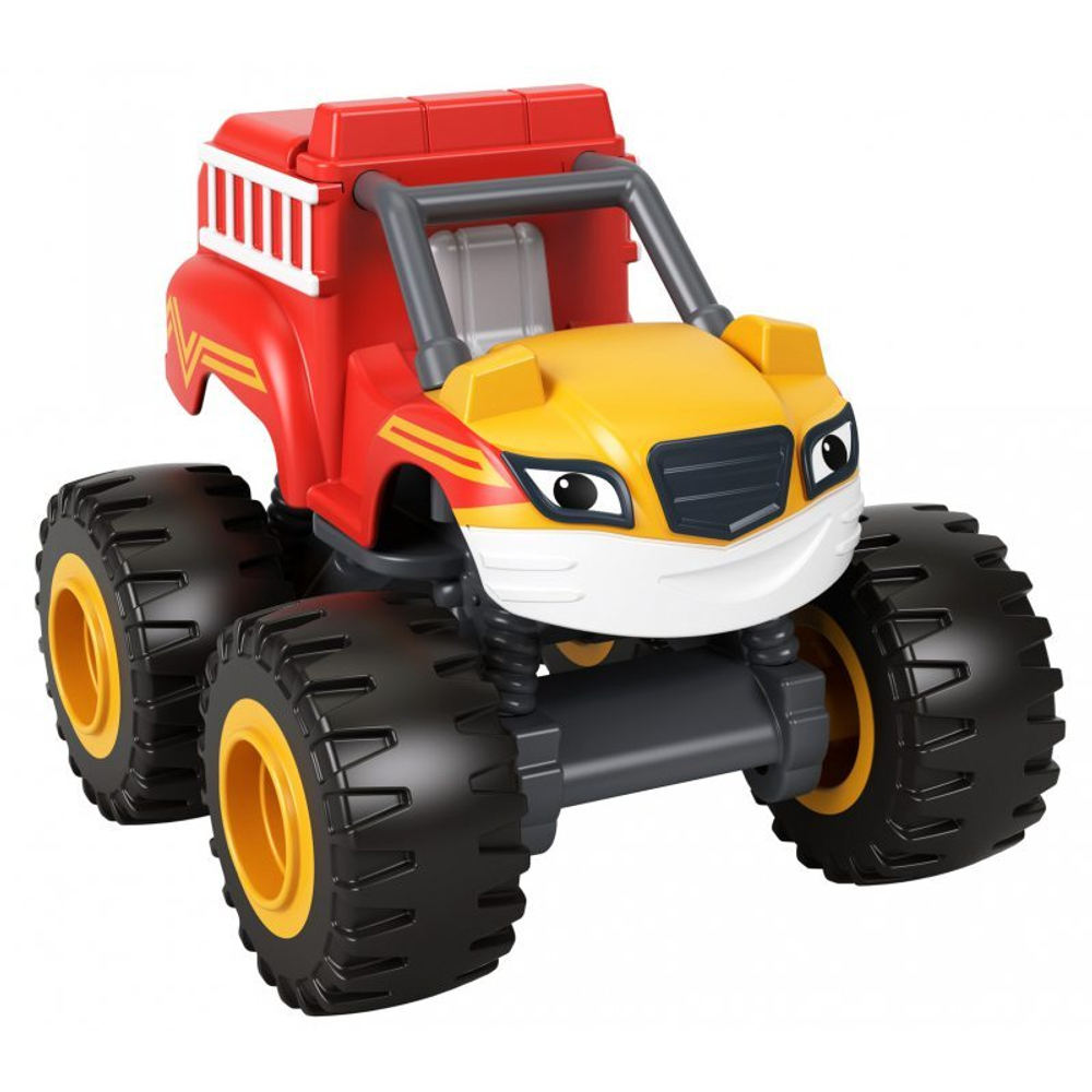 Спасательная машина Fisher-Price Blaze GYC99 с металлическими полосами