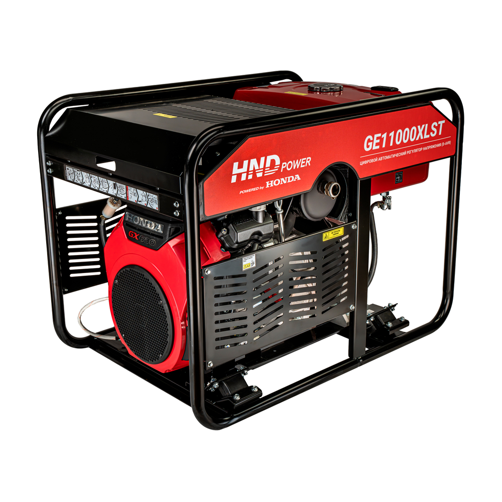 Генератор бензиновый HND (Honda) GE 11000 XLST