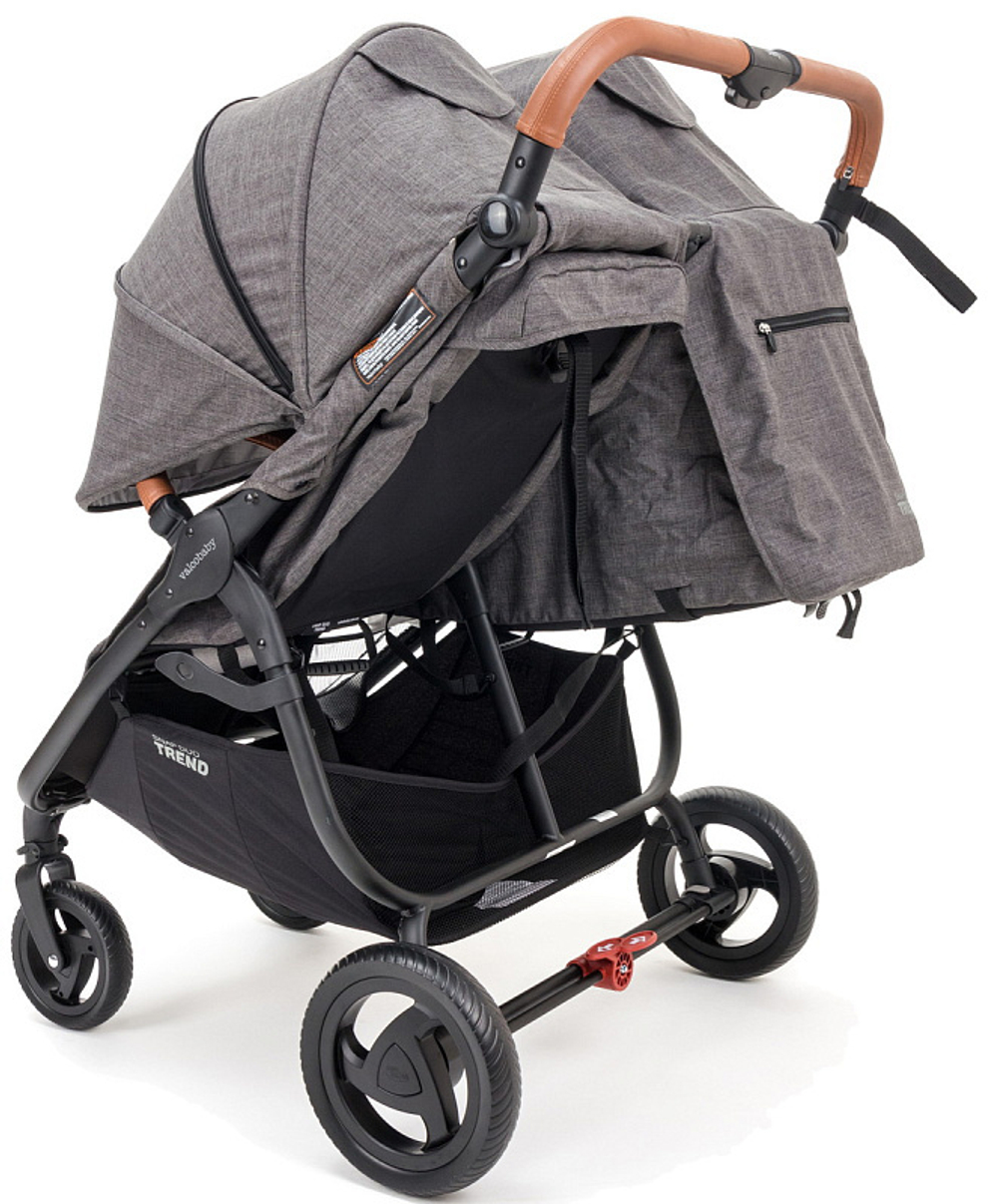 Детская коляска для погодок Valco baby Snap Duo Trend 2 в 1 Графитовый (Charcoal)
