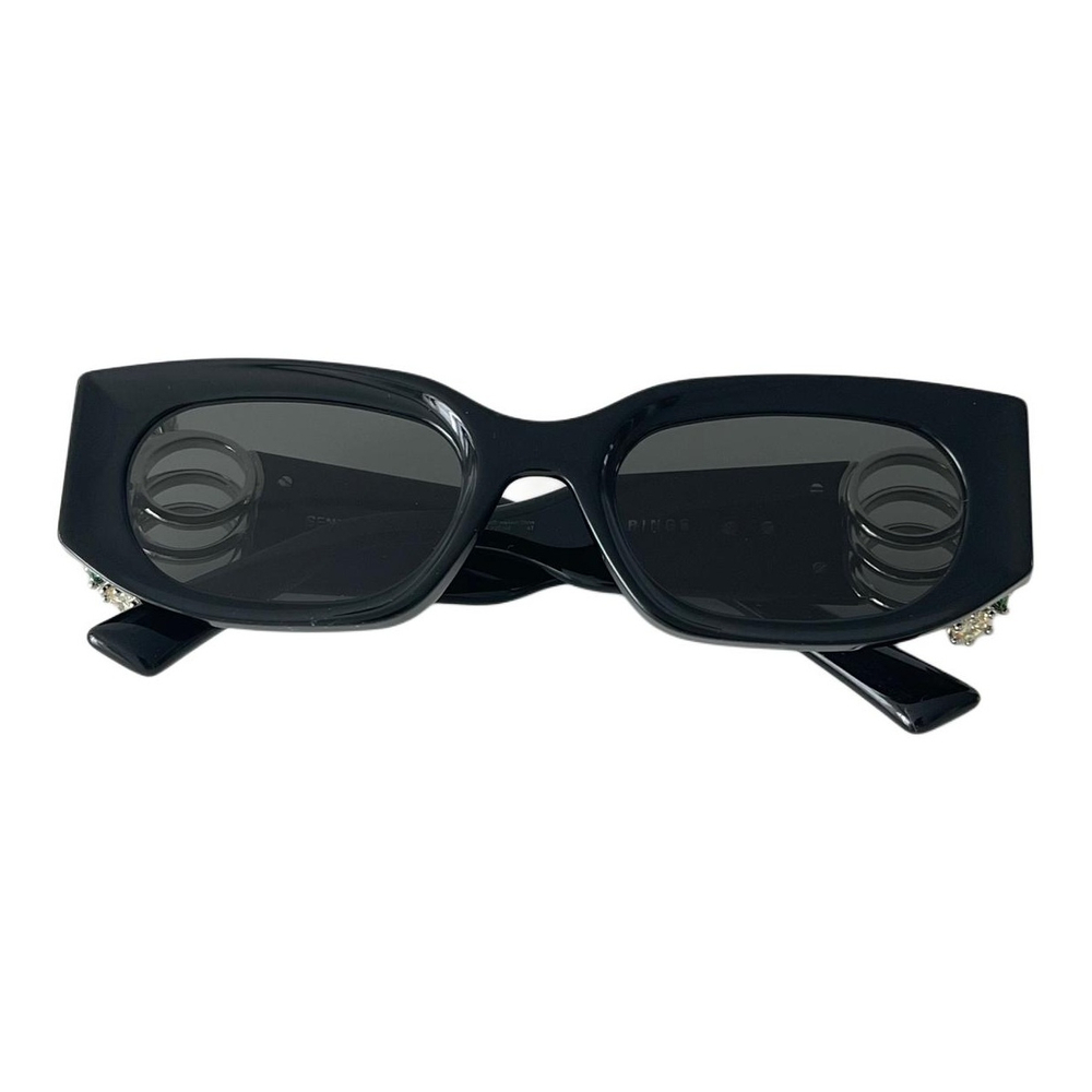 GENTLE MONSTER Acetate Rectangular Sunglasses Men's Black