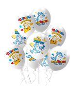 Воздушный Шар (12''/30 см) Буба, Белый (S13/170), пастель, 1 ст, 25 шт.