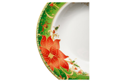 Тарелка суповая 23см Lamart Palais Royal Рождественская звезда