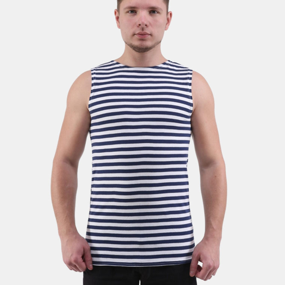 Майка-тельняшка ГОСТ (синий) (46)