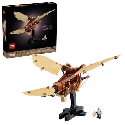 Конструктор LEGO Icons 10363 Летательный аппарат Леонардо да Винчи