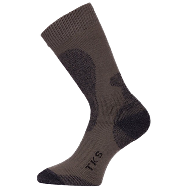 Носки Lasting TKS-689 -30°C +5°C (Зима) Merino Wool Треккинг + Туризм Коричневые -