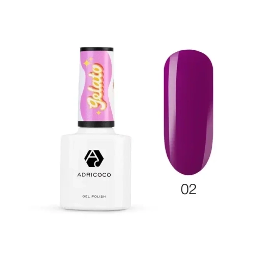 Гель-лак ADRICOCO Gelato №02, (8мл)