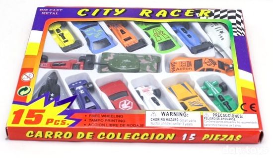 Набор машин 15 в 1 City Racer