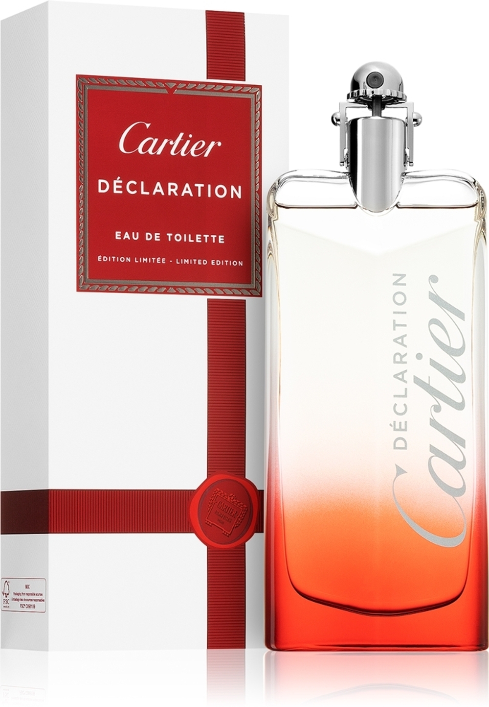 Cartier Declaration Red Edition туалетная вода для мужчин