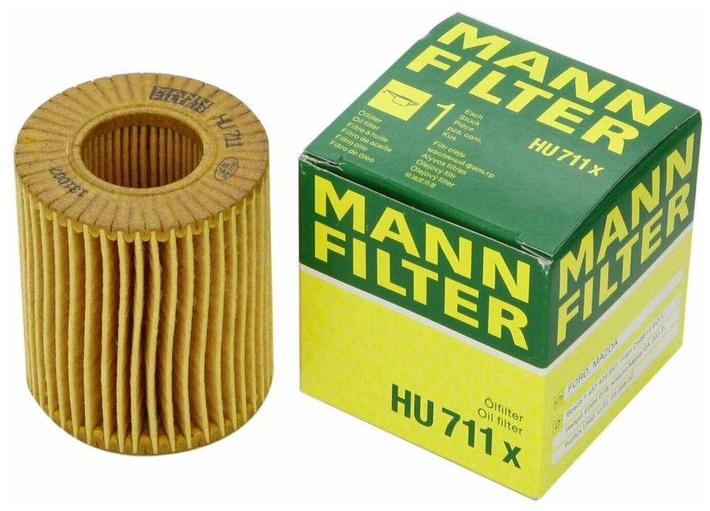 HU711X    MANN Фильтр масляный