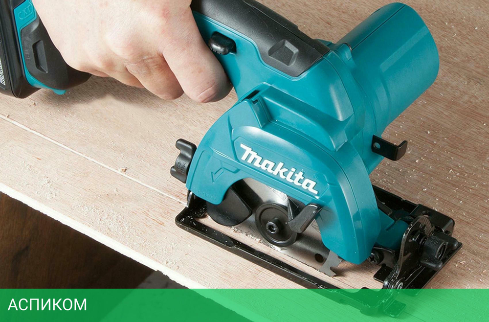 Дисковая (циркулярная) пила Makita HS301DWAE с 2-мя АКБ 2 Ah