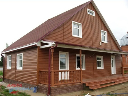 Сайдинг акриловый Альта-Профиль Канада Плюс Премиум Красно-коричневый 230х3660мм 0,84м2