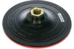 Тарелка опорная пластиковая для УШМ, на липучке, 125 мм, М14 STAYER MASTER 35742-125