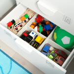 Шкаф детский - IKEA SMÅSTAD/SMASTAD, 120x42x123 см, белый, СМОСТАД ИКЕА