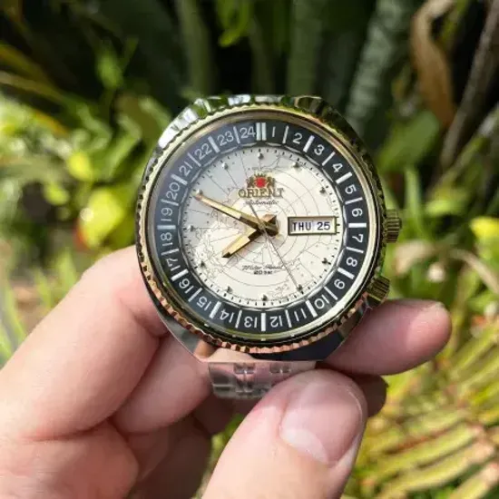 Мужские часы Orient RA-AA0E01S19B механические с автоподзаводом