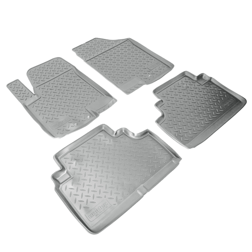 Ковры в салон Norplast/Unidec для Kia Venga в кузове YN (2011-)Полиуретан,Серый, арт.NPL-Po-43-85-G