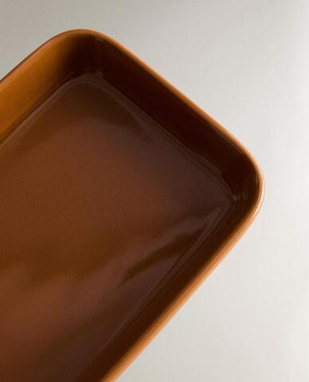 ZARA HOME КЕРАМИЧЕСКАЯ МАСЛЕНКА, ЖЕЛТЫЙ