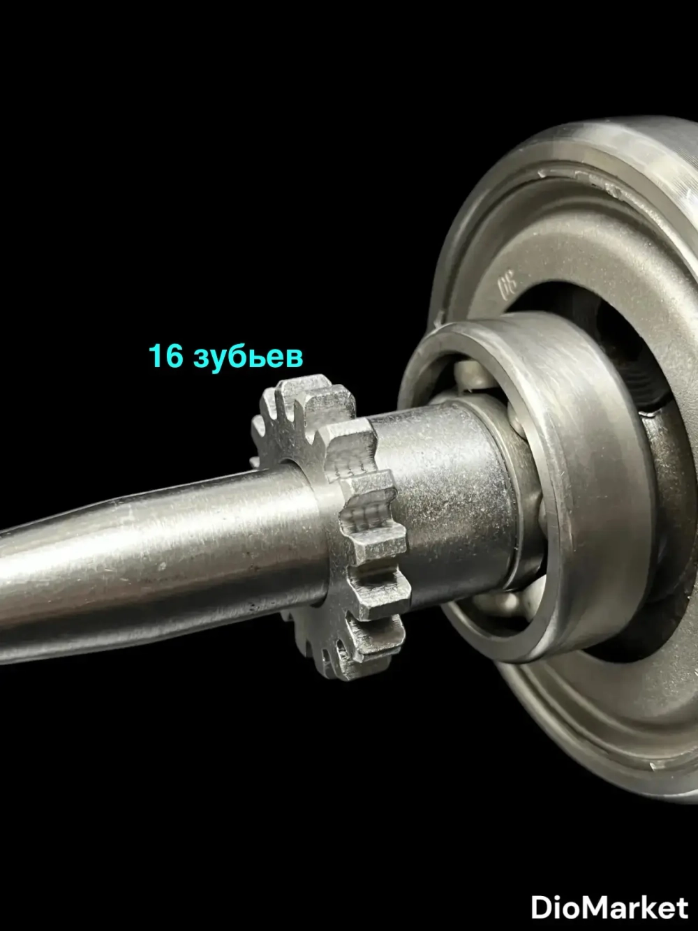 коленвал на скутер 139QMB ( под маслонасоса 32 зуба)