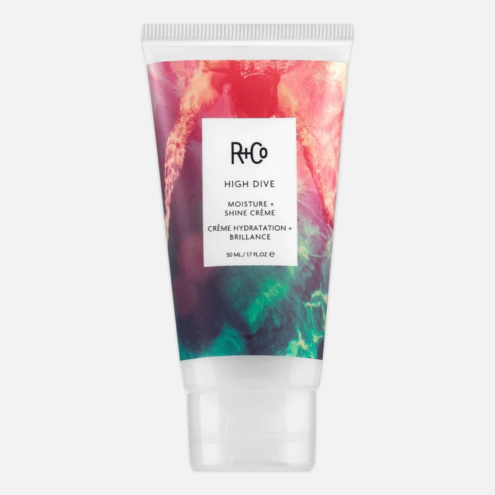 R+CO HIGH DIVE Moisture+Shine Сreme ГЛУБОКОЕ ПОГРУЖЕНИЕ увлажняющий крем для блеска, 50мл