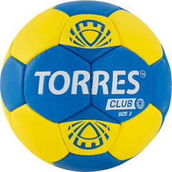 Мяч гандбольный TORRES Club H32142, размер 2