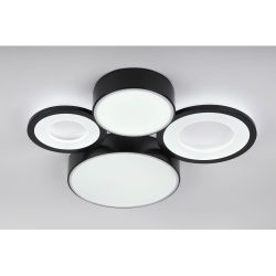 Светильник потолочный светодиодный Rivoli   6161-701 LED 87 Вт 3000 - 6000 К с пультом