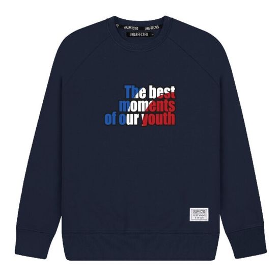 Свитшот Unaffected Бест Моментс (синий)