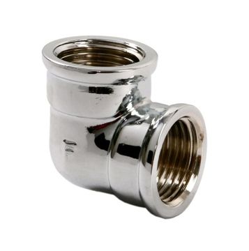 Уголок хромированный 3/4" ВР-ВР TIM