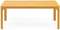 Журнальный столик Net Table 100х40 см горчичный