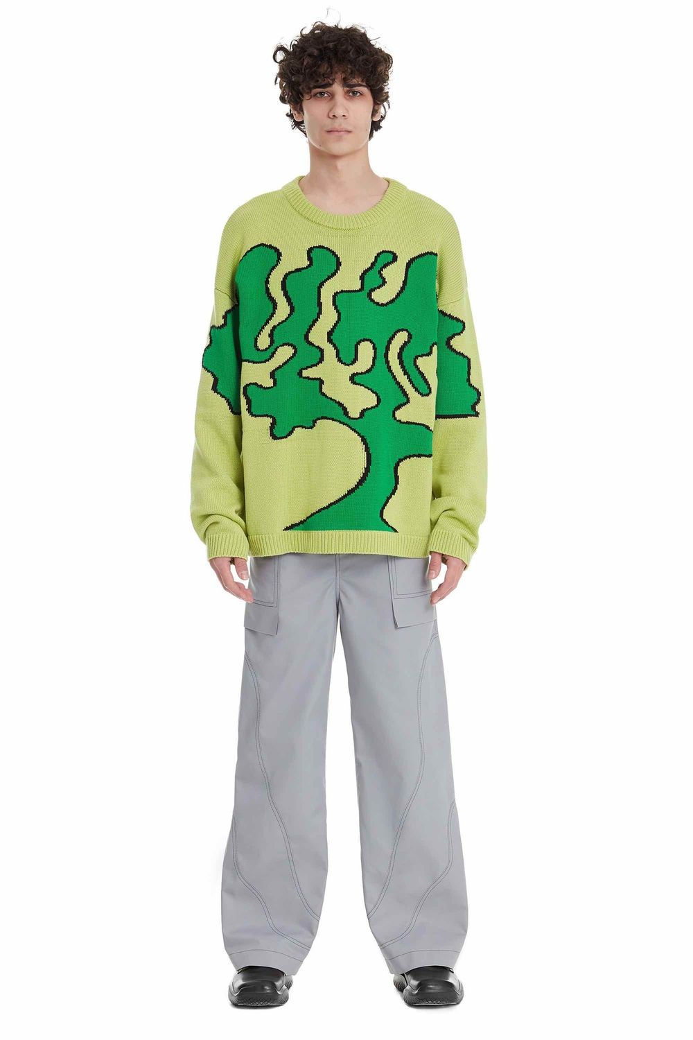 Свитер Mad Frenzy Life Tree Green