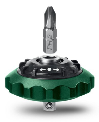 KRAFTOOL SPACE Ratchet суперкомпактная реверсивная трещотка для бит и головок (25890)