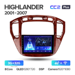 Teyes CC2 Plus 9" для Toyota Highlander 2001-2007