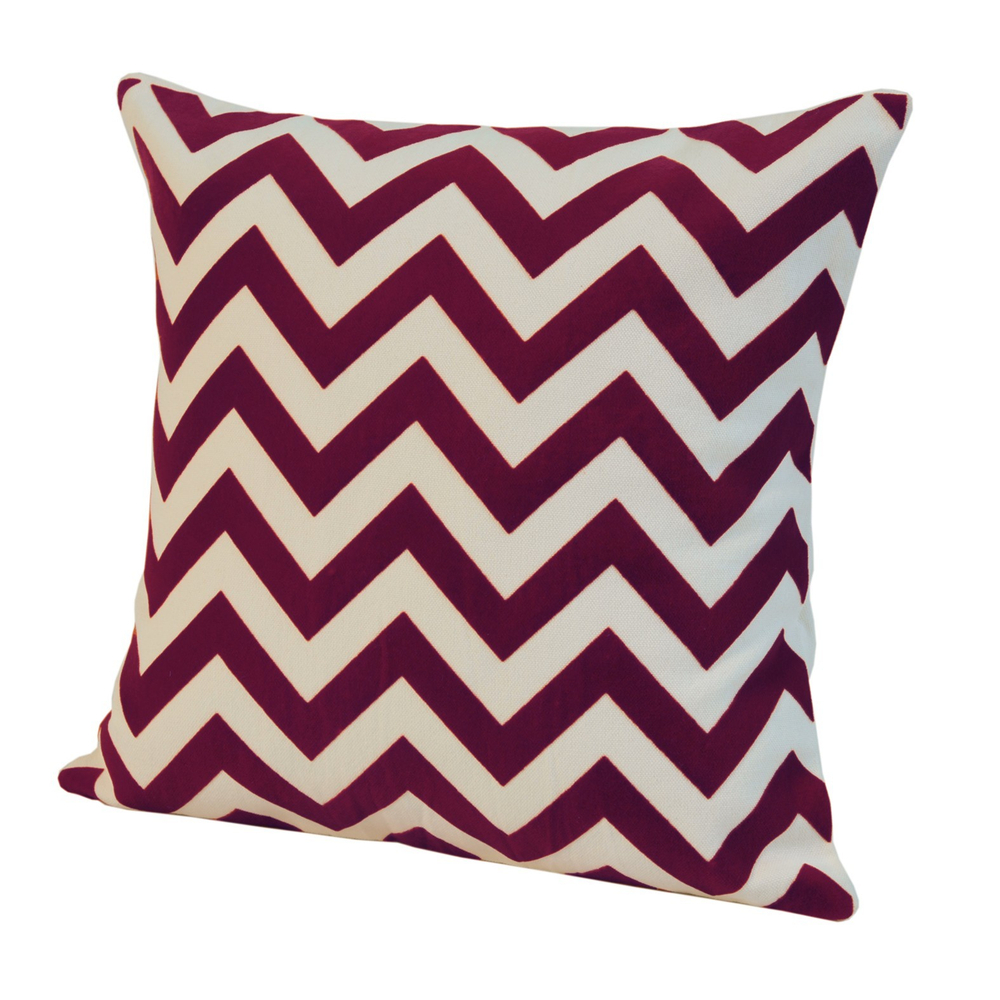 Подушка декоративная 40x40 Casual Avenue Chevron красная
