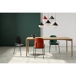 Стул Ror, Double Frame, велюр, черный /черный