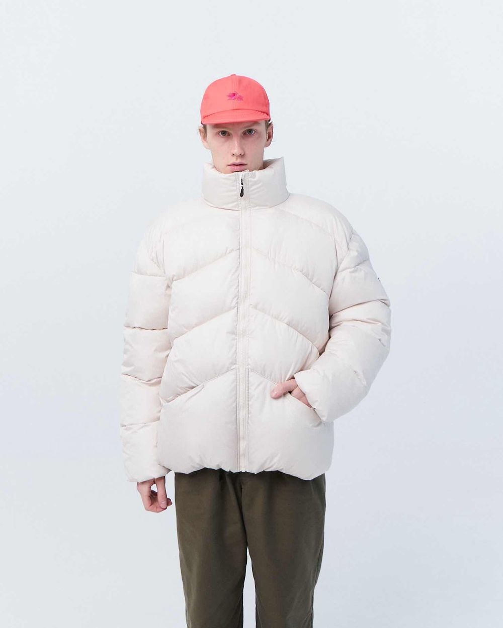 Пуховик МЕЧ FW23 PUFFER Ivory Белая