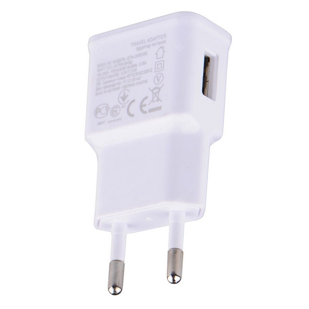 Сетевой адаптер питания Sams EK-8680 1USB 1A (белый)
