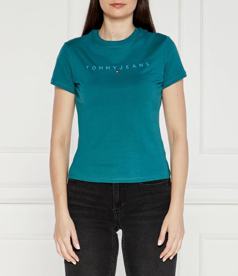 Футболка Tommy Jeans - морской(DW0DW17827)