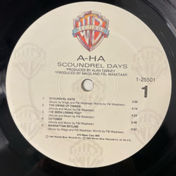 Винтажная виниловая пластинка LP A Ha Scoundrel Days (США 1986)