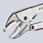Клещи зажимные никелирование 250 мм Knipex 41 04 250