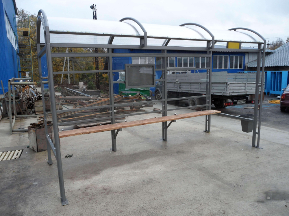 Остановочный павильон ГА 4м.