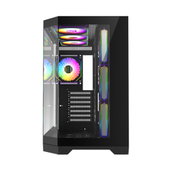 Компьютерный корпус Gamemax Hype-A BK Black без Б/П