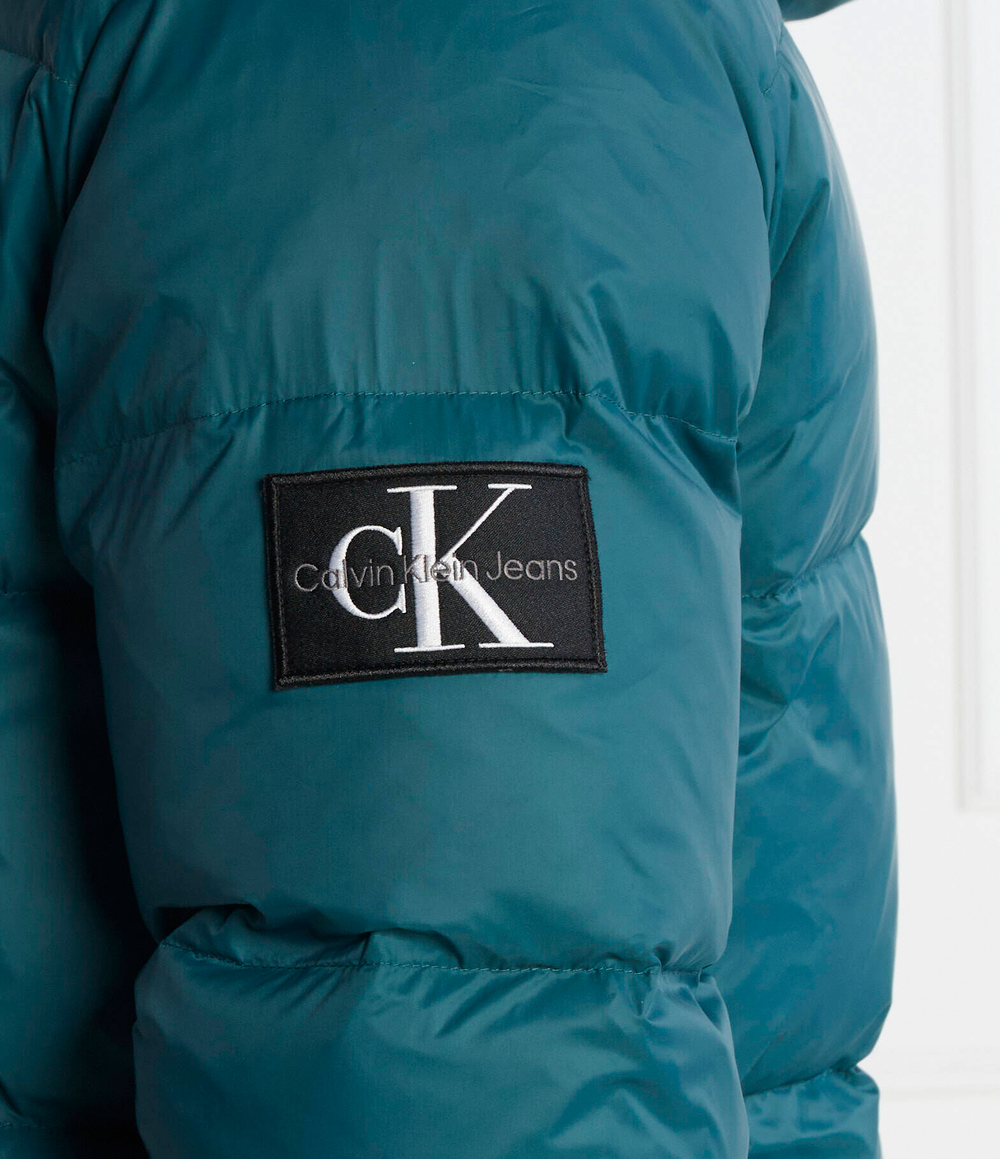 Пуховая куртка CALVIN KLEIN JEANS - морской(J30J323468)