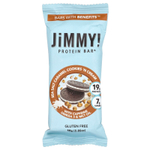 JiMMY!, Bars With Benefits, протеиновый батончик, крем с морской солью и карамелью, 12 батончиков, 58 г (2,05 унции)