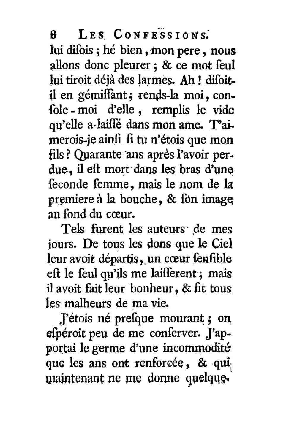 Les confessions, suivies des rêveries du promeneur solitaire. Tome 1 | Жан-Жак Руссо