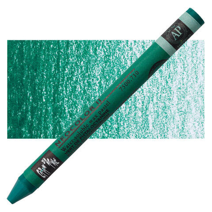 Caran d'Ache Neocolor II. 710 Phthalocyanine Green