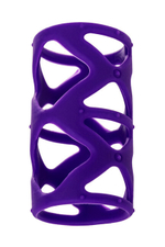 Стимулирующая силиконовая насадка на пенис Penis Extender (Цвет: фиолетовый)