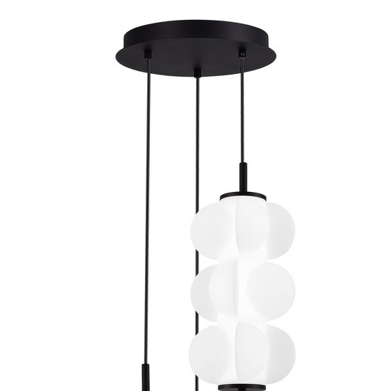 SL6121.403.03 Светильник подвесной ST-Luce Черный/Белый LED 3*7,5W 3000K TALISMAN