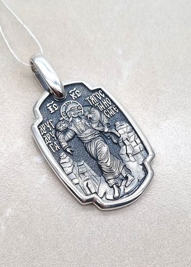 Подвес мужской: Спаситель и Архангел Михаил