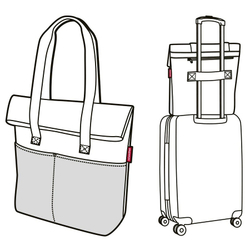 Сумка foldbag canvas grey